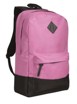 Volkano Daily Grind 18  Backpack. Hot Pink