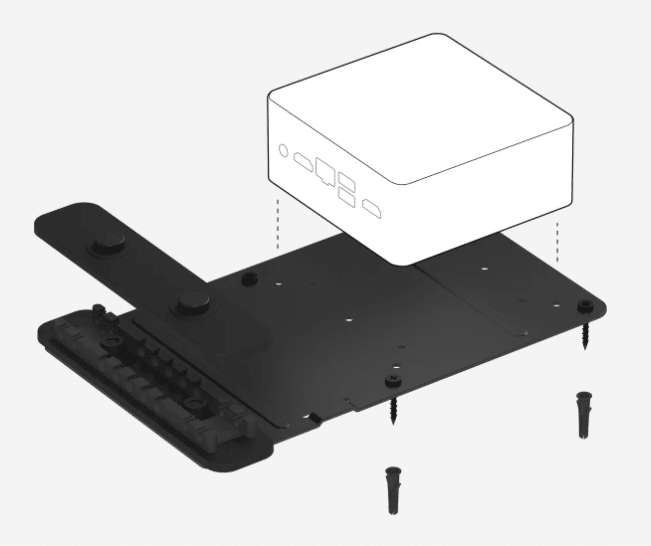 Logitech PC Mounting bracket With Cable Retention