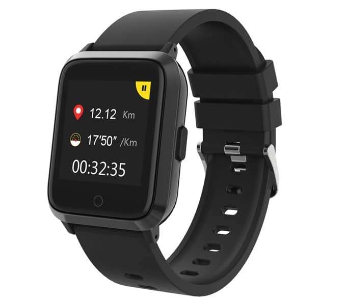 Volkano Active Tech Enduro series Watch with Heart Rate - Black
