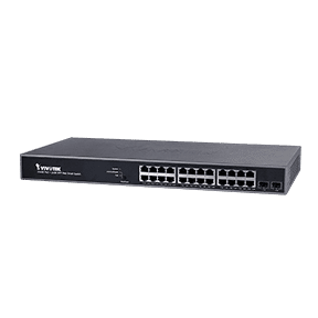Vivotek 24xGE PoE + 2xGE SFP Web Smart Managed Switch