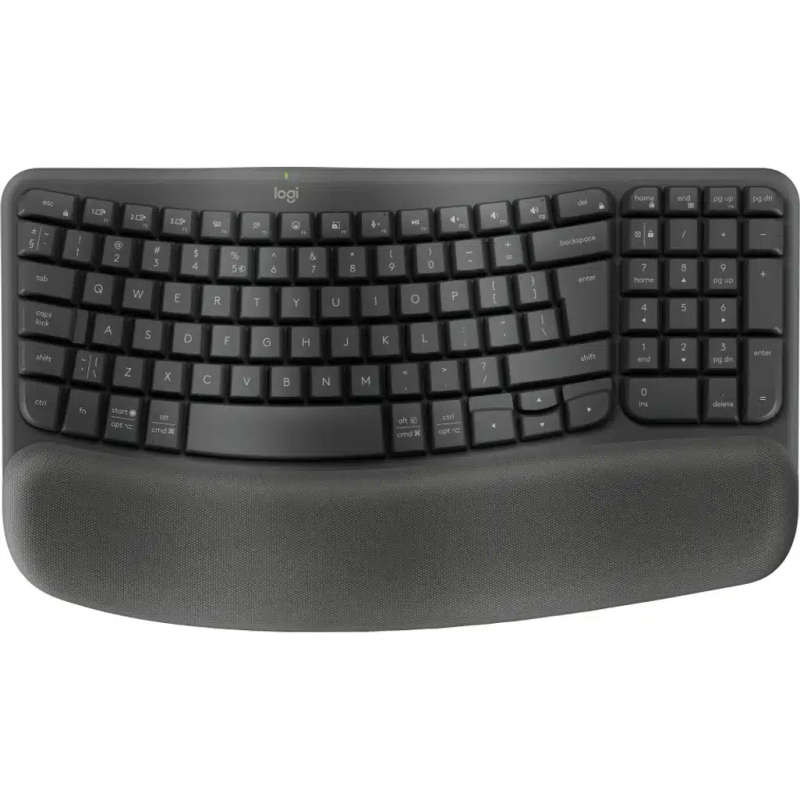 Logitech Wave Keys  Wireless Ergonomic Keyboard
