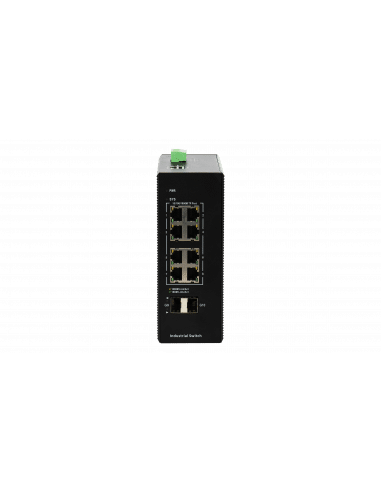 BDCOM 8 Port Gigabit Industrial Switch With 2 SFP - Managed
