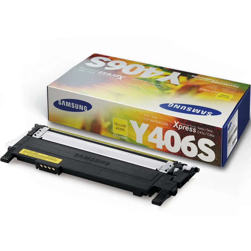 Samsung CLT-Y406S Yellow Toner