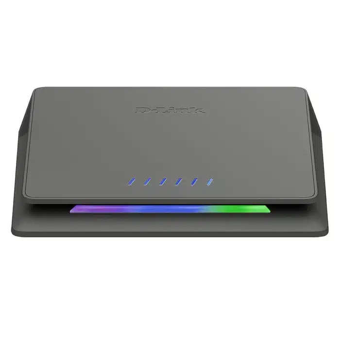 D-Link 6 Port Unmanaged Switch 5X 2.5GBE Ports 1X 10GBE Port Desktop Form Factor