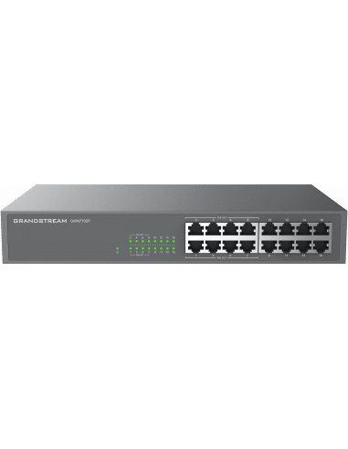 Grandstream Enterprise 16 port Unmanaged GbE PoE Switch - 138W
