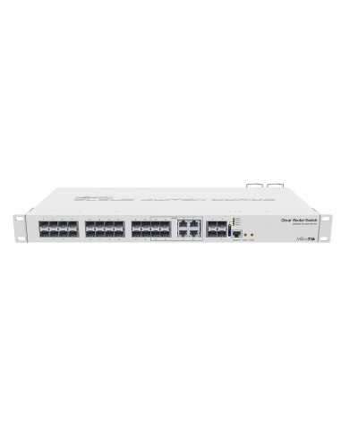 MikroTik CRS328-4C-20S-4S+RM - 20SFP Cloud Router Switch