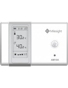 Milesight Indoor Ambience Monitor - Temp, Humidity, PIR, Light, TVOC, CO2, Barometric, PM2.5/10