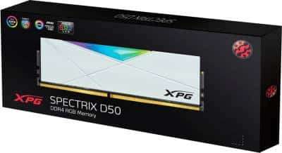 Adata Spectrix D50 DDR4 RGB Memory 3200MHz Module 16GB