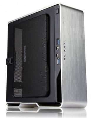 In Win Chopin Pro Silver &amp; Black Mini-ITX chassis