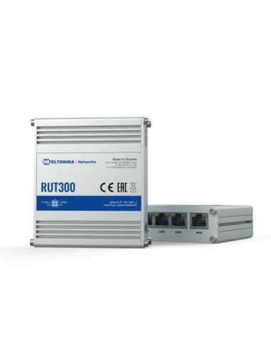 Teltonika Industrial Ethernet Router, 1x WAN Port, 4x LAN Ports, Compliance with IEEE 802.3/u