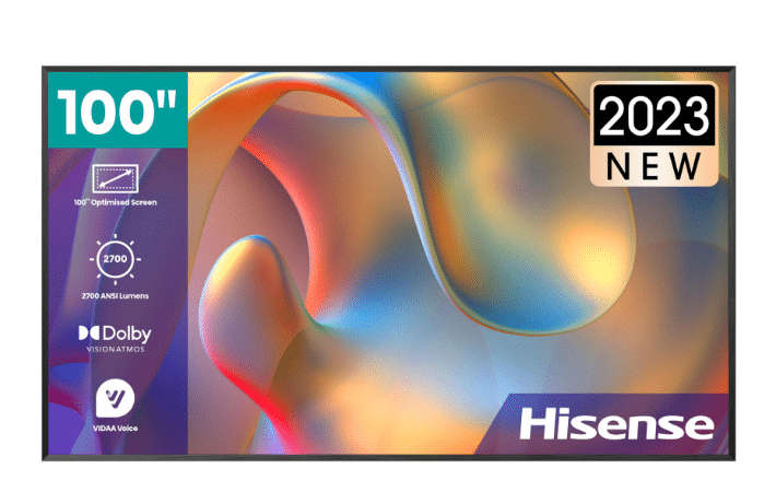 Hisense 100-inch UHD Ultra-short Throw Smart Laser TV