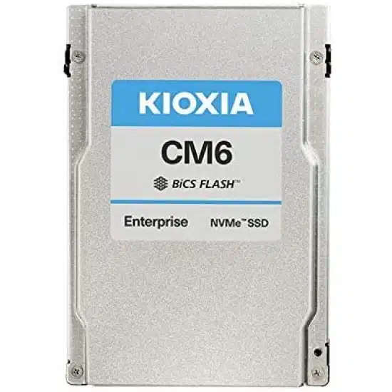 3.84TB (3840GB) Kioxia , Condor CM6-R, NVMe PCIe 4x4, 2.5" (U.3) Enterprise Performance (1.4M IOP...