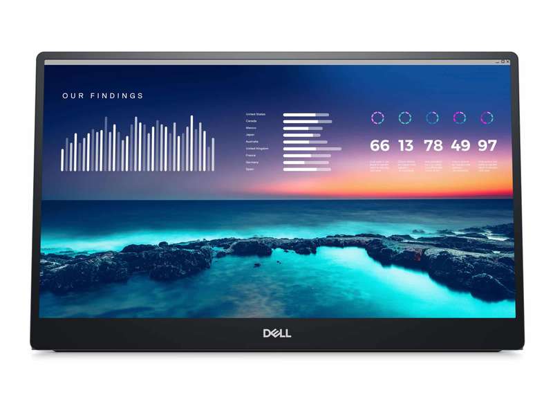 Dell P1424H 14-inch 1920 x 1080p FHD 60Hz 16:9 6ms LED IPS Portable Monitor