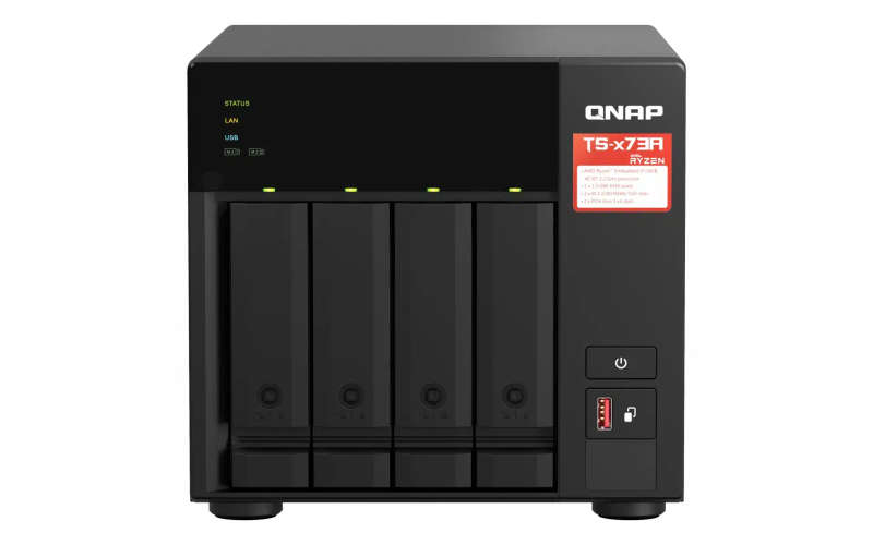 QNAP TS-473A-8G | 4 Bay 2.5GbE NAS