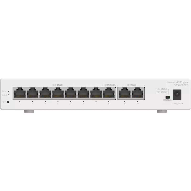 Huawei S380 S9P2T 2GE WAN LAN Switch