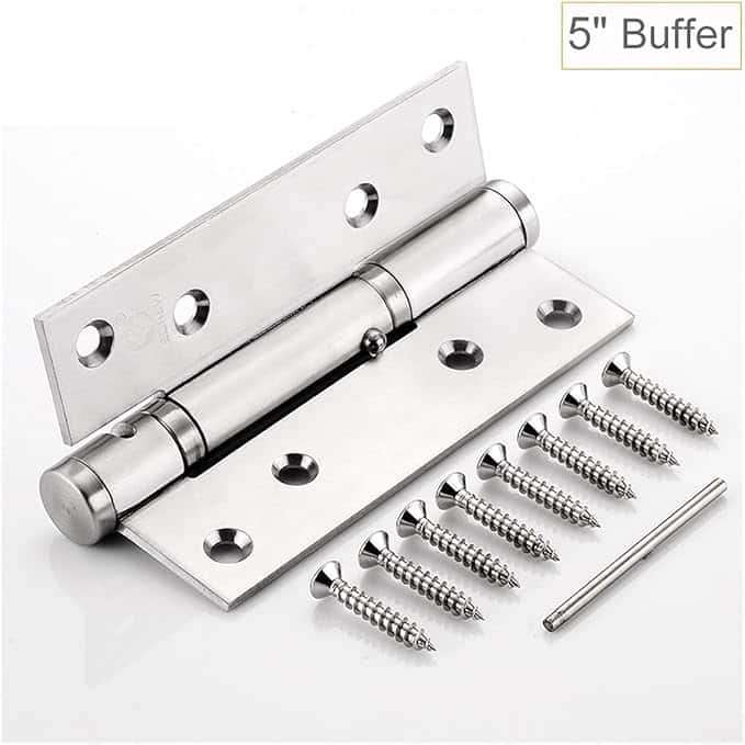 Silent Hydraulic door hinge 5 Silver Q