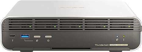 QNAP TBS-h574TX-i3-12G-US 5 Bay High-Performance E1.S All-Flash NASbook with Intel Core Processor...