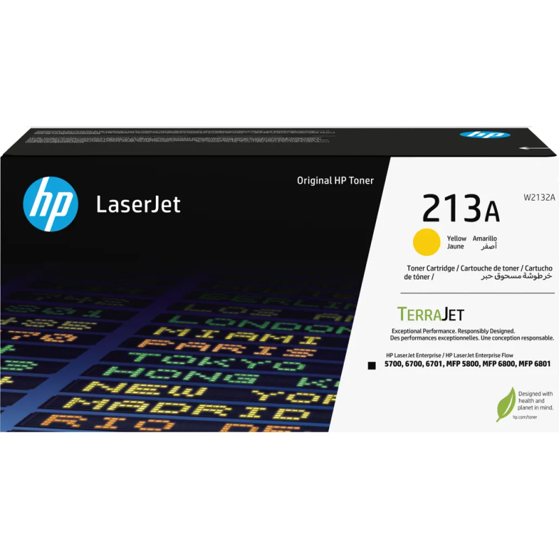 HP 213A Yellow Original LaserJet Toner Cartridge