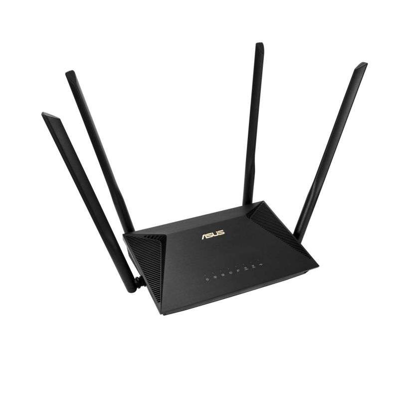 AX1800 Dual Band WiFi 6 (802.11ax) Router supporting MU-MIMO and OFDMA technology; with AiProtect...