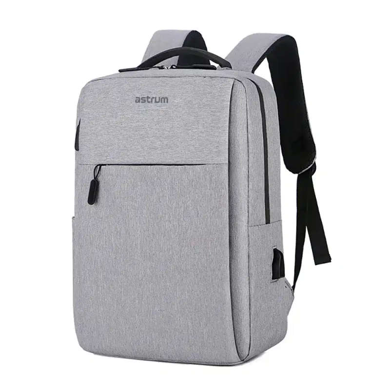Astrum Laptop Backpack 15" USB Model: LB200 Black / Grey