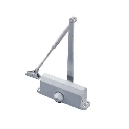 Hydraulic door closer L duty IP65 Silver