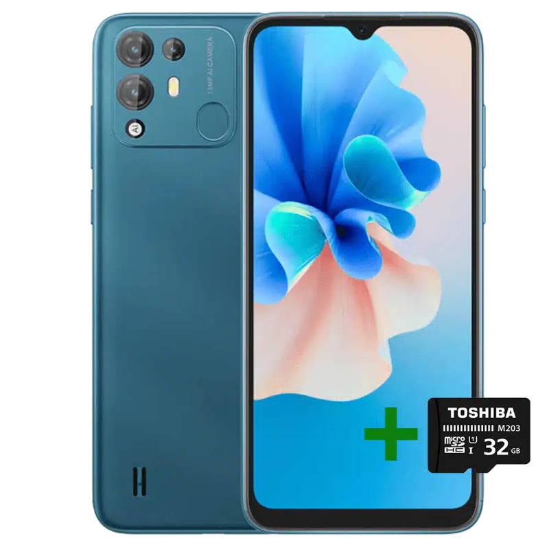 Blackview A55Pro  Android 11 4GB,64GB, Dual-SIM Smartphone Blue