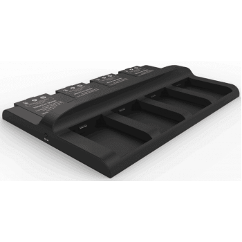 C6000 - Battery charger, 8 slots + Charge adapter 5V 4A