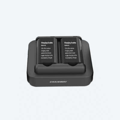 Single Charging Cradle, charge C66 pistol battery only, up to 2 slots, used includes DCPWR-12V2A-...