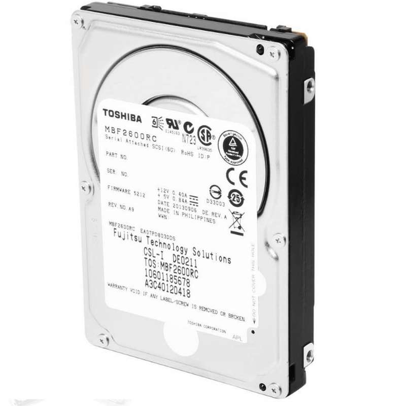 600GB Toshiba/HP SAS 10K RPM (with tray caddy for HP Compaq DLxxx)
