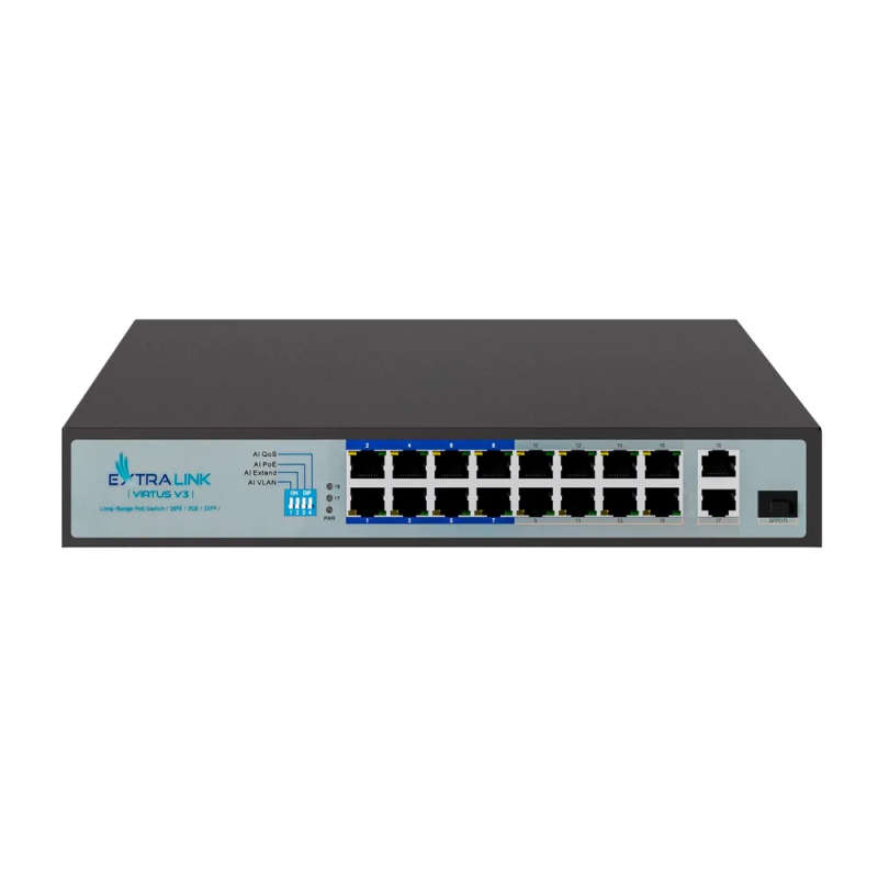 Virtus 16 Port POE 10/100 - 150W