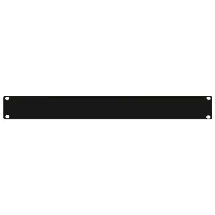 Extralink 1U 19" Blank Panel Black