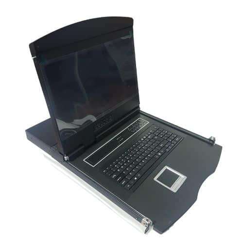 Cattex 8 Port 19" HDMI LCD KVM Console - Networking