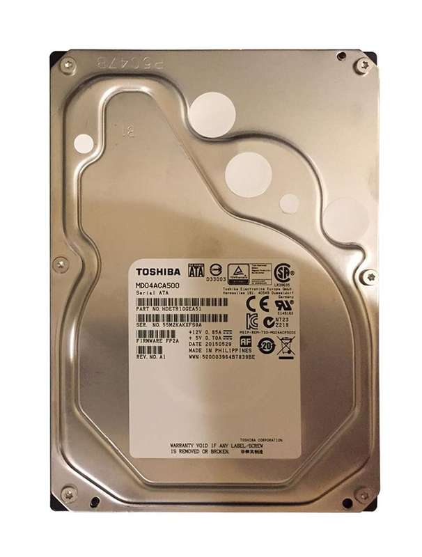 5TB Toshiba SATA 6Gb/s, 7200RPM High Performance, X300 HDD