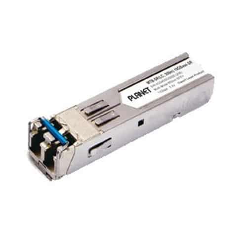 Planet 1-Port 10GBASE-SR SFP+ Fiber Optic Module - 300m - Networking
