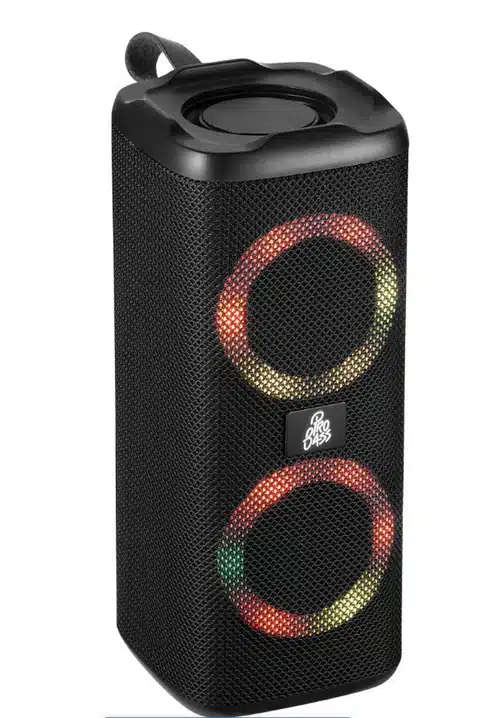 Pro Bass Pulse Box Portable Bluetooth Speaker  - Black