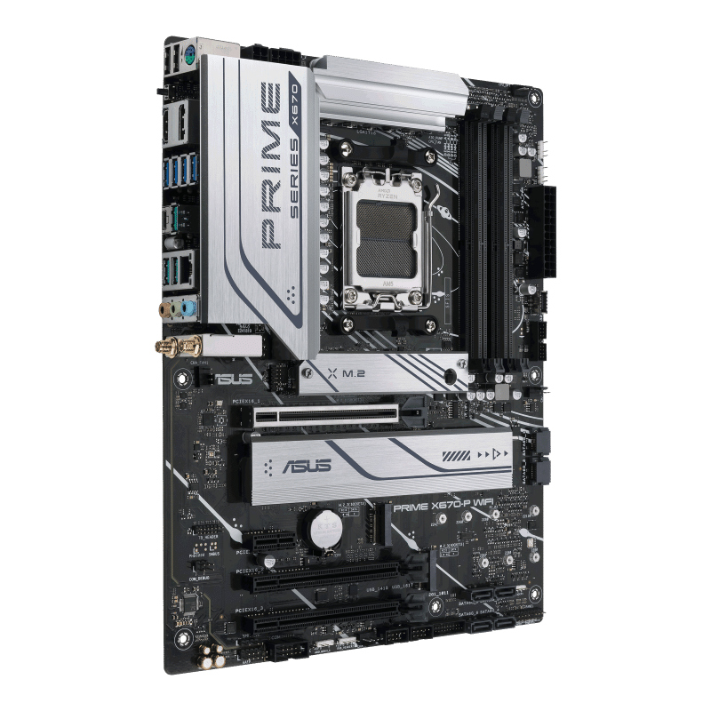 Asus AMD X670-P Ryzen AM5 ATX Prime Motherboard