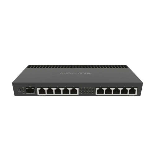 MikroTik 10 Port Gigabit 1SFP+ 4 Core L5 Rack-Mount Router