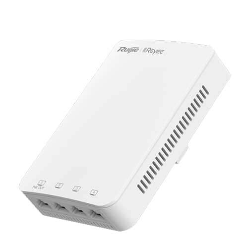 Reyee indoor AP Wi-Fi 5 1267Mbps Wall-mounted Access Point +POE Out - Networking