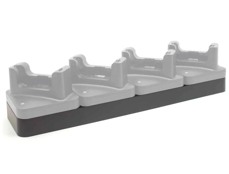 CRD-C61-RBCx4, 4-cradle charging bar+DCPWR-12V5A - Charge Chainway C61 w/o protective cover.