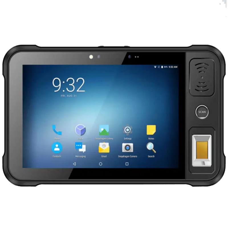 P80,EU 8"-Android 9 -NFC-CPU(Octa-core)RAM/ROM(3+32) Rugged Tablet