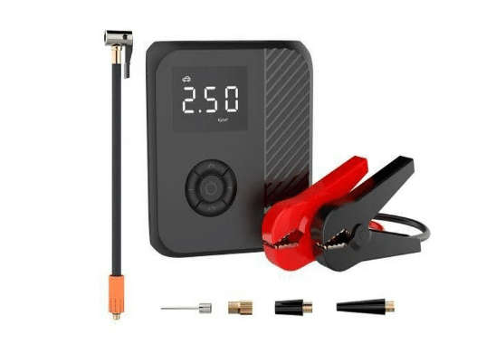 Rizzen HZ010 Jump Starter &amp; Air Pump, 12000mAh, Car Starter, Air Inflator 150PSI(MAX), Input ...