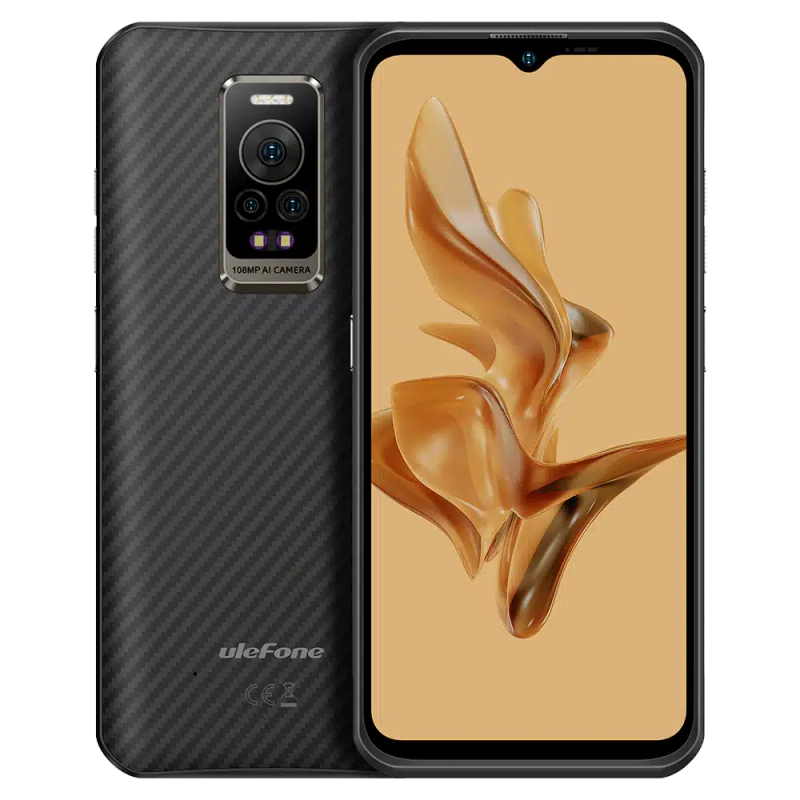 Ulefone Armor 17 Pro Rugged Smartphone | 6.58" | Android 12 | 8GB | Black