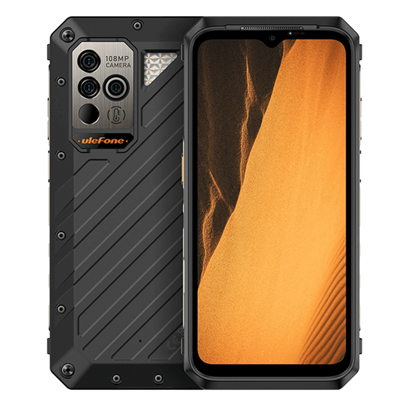 Ulefone Power Armor 19 Rugged Smartphone | 6.58" | Android 12 | 12GB | 256GB | Black