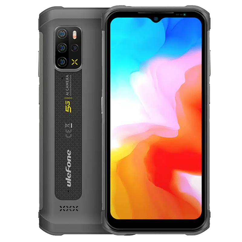 Ulefone Armor 12+6.52"+Android 11+8GB+128GB+5180mAh+5G Grey
