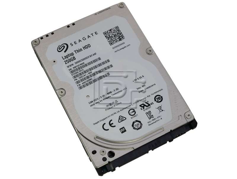 Seagate Momentus Thin ST250LT012 250GB 5400 RPM 16MB Cache SATA 3.0Gb/s 2.5" Internal Notebook Ha...