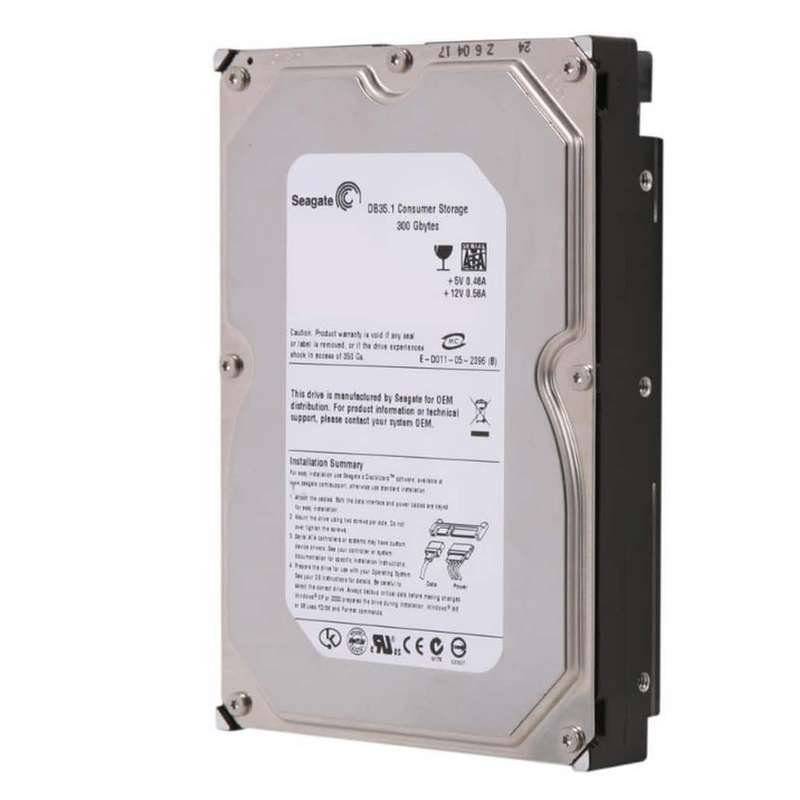 Seagate DB35 Series 300GB 7200RPM SATA 3.5" Hard Drive