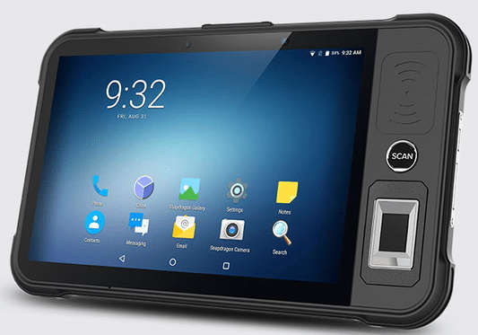 P80,EU-8"-Android 9 -2D(SE4710)-NFC-CPU(Octa-core)RAM(3GB+32GB) Rugged Tablet