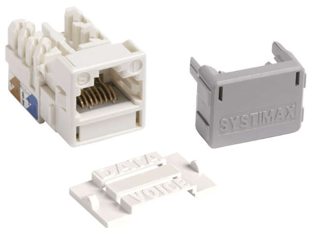 CommScope CAT6 U-UTP MGS400 White Outlet Cable