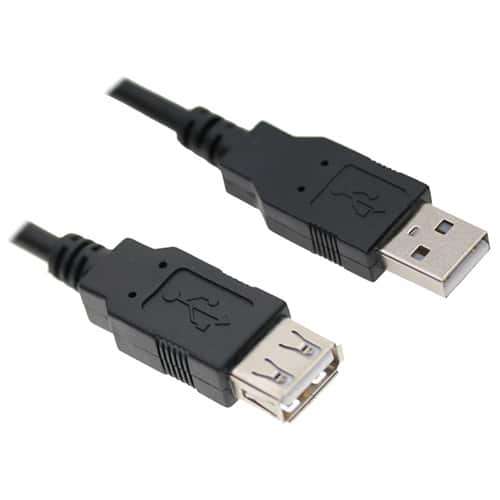USB Extension 5M A Male+ A Female - Components