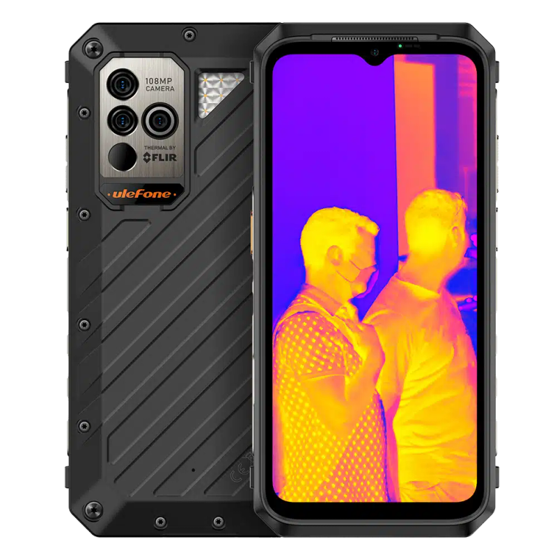 Ulefone Power Armor 19T Rugged Smartphone | 6.58" | Android 12 | 12GB | 256GB | Black